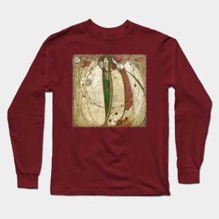 The red rose and the white rose Long Sleeve T-Shirt